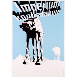 autor: Mirosław ŁAKOMSKI (nar. 1950), Impérium vrací úder, signováno autorem, Łakomski 21, 2015