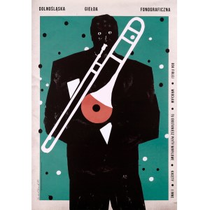 Designed by Jakub ZASADA (b. 1985), Lower Silesian Record Exchange, 2018. Signed poster.