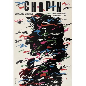 proj. Waldemar ŚWIERZY (1931-2013), Chopin, Teatr Narodowy Warszawa, 1997