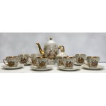 Collectible coffee set in a manor house style – Włocławek, 1970s
