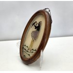 Art Deco - Historic painted glass picture - Poland, 1930s