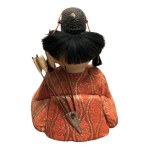 Kimekomi ningyō - archer, 1950s.