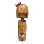 Set of four sōsaku kokeshi - girls, 1950s.