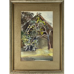Victor ZIN (1925 - 2007), Fruiting apple tree