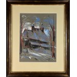 Victor ZIN (1925 - 2007), The church in winter