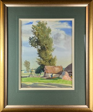 Mieczysław TRAUTMAN (1885 - 1941), Pejzaż wiejski