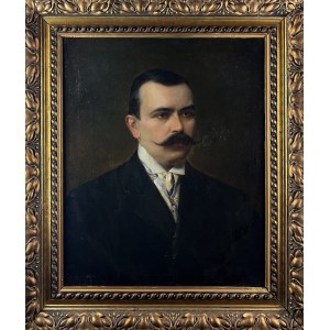 Ferdinand BRYLL (1863-1920), Portrét ALEXANDRA HRABIEHO KRZYWICKÉHO, 1895.