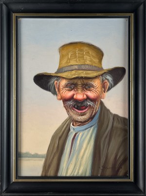 Konstanty SZEWCZENKO (1910 - 1991), Portret Chłopa
