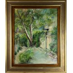 Stanislaw BATOWSKI-KACZOR (1866 Lviv -1946 Lviv), Landscape - Garden