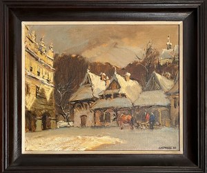 Stanisław Jan ŁAZOREK (1938 Aksamanice - 2000 Kazimierz Dolny), Pejzaż
