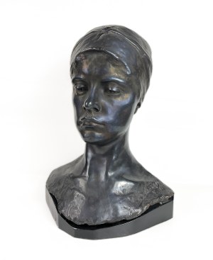 Konstanty LASZCZKA (1865 Makowiec Duży - 1956 Kraków), Smutna