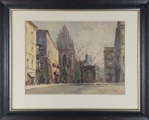 Henryk SAJDAK (1905 - 1995), Plac Dominikański w Krakowie
