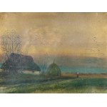 Juliusz HOLZMÜLLER (1876 Bolechów - 1932 Lviv), Rural Landscape