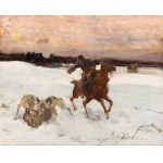 Alfred WIERUSZ-KOWALSKI (1849 - 1915), Ratunek, po 1900