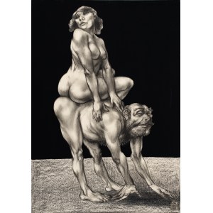Adam HOFFMANN (1918-2001), Happy horse, 1972
