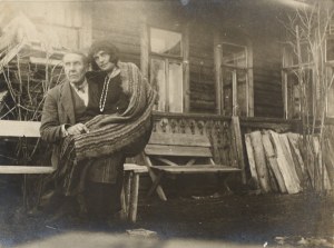 Stanisław KAMOCKI (1875-1944), Stanisław Kamocki z żoną Zofią, ok. 1920