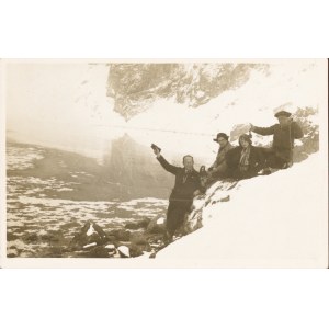 AUTHOR UNKNOWN, WITKACY with friends (Choromanski, Nena Stachurska), late 1920s/early 1930s