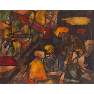Alfred Lenica (1899 Pabianice - 1977 Varšava), Kompozice, 1945
