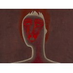 Jerzy Nowosielski (1923 Kraków - 2011 Kraków), Portrait of a Woman, 1975