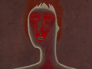 Jerzy Nowosielski (1923 Kraków - 2011 Kraków), Portret kobiety, 1975