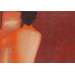 Jerzy Nowosielski (1923 Cracovia - 2011 Cracovia), Interno con nudo, 1971