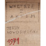 Jerzy Nowosielski (1923 Cracovia - 2011 Cracovia), Interno con nudo, 1971