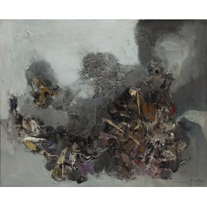 Tadeusz Kantor (1915 Wielopole Skrzyńskie - 1990 Cracovia), Informel, 1961