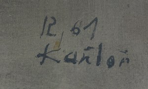 Tadeusz Kantor (1915 Wielopole Skrzyńskie - 1990 Kraków), Informel, 1961