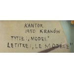 Tadeusz Kantor (1915 Wielopole Skrzyńskie - 1990 Kraków), Model, 1950