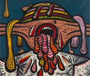 Pinchas Burstein \ Maryan (1927 Nowy Sącz - 1977 Nowy Jork), Kompozycja, 1975