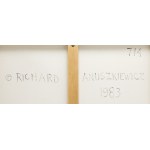 Richard Anuszkiewicz (1930 Erie - 2020 Englewood), Untitled from the series Temples, 1983
