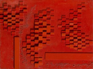 Aleksandra Wejchert (1921 Kraków - 1995 Dublin), Bez tytułu, 1965
