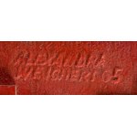 Aleksandra Wejchert (1921 Cracovia - 1995 Dublino), Senza titolo, 1965