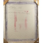 Hanna Zawa-Cywińska (nata nel 1939, Łomża), Omaggio a Matisse, 1991