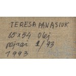 Teresa Panasiuk (1938 Varsavia - 2021 ), Paesaggio 1/93, 1993