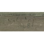 Aleksander Kobzdej (1920 Olesko - 1972 Warsaw), Image filled with a crack, 1968