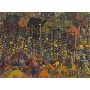 Edward Dwurnik (1943 Radzymin - 2018 Varsavia), Baby (pink) dalla serie Hitchhiking journeys, 1969