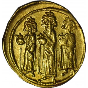 Cesarstwo Bizantyjskie, Herakliusz 610-641, Solidus bez daty, Konstantynopol