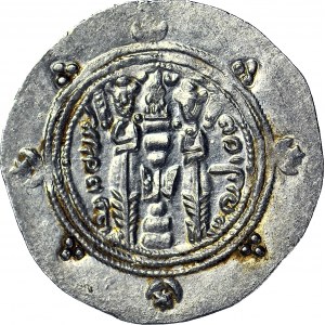 Persja, Farroxan AD 711-731, Hemidrachma