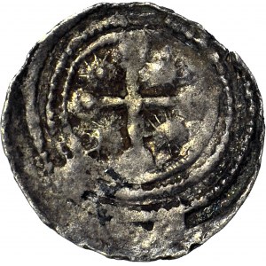 Bolesław III Krzywousty 1107-1138, Denar, walka ze smokiem