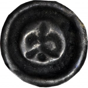 R-, Swjatopolk II. der Große 1220-1266, Brakteat, Danzig, Lilie auf einer geraden Arkade, R4