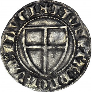 R-, Zakon Krzyżacki, Winrych von Kniprode 1351-1382, Szeląg, MAGIST, rzadki