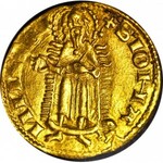 R-, Ludwik Węgierski, Dukat/Goldgulden z lat 1342-1353, menniczy