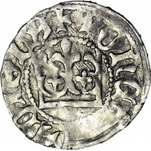 R-, Władysław II Jagiełło, Półgrosz 1408-1410, typ XII.6.4 R