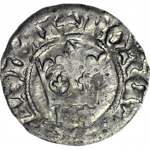 RR-, Władysław II Jagiełło, Półgrosz 1412-1414, typ XVII.4.6 BR, znak F‡