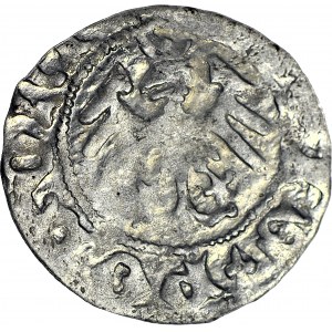 RR-, Władysław II Jagiełło, Półgrosz 1412-1414, typ XVII.4.6 BR, znak F‡