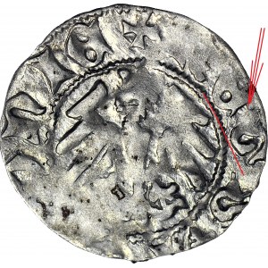 RRR-, Władysław II Jagiełło, Półgrosz 1412-1414, typ XVII.5.25 UN, REGS
