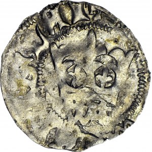 Władysław II Jagiełło, Półgrosz 1413-1414, typ XIX.1.1 MP, znak W‡