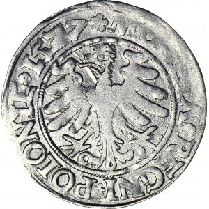 Zygmunt I Stary, Grosz 1527, Kraków, &bdquo;wysokie&quot; litery legendy