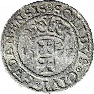 RR-, Stefan Batory, 1577 siege sash, Goebel, Gdansk, R3
